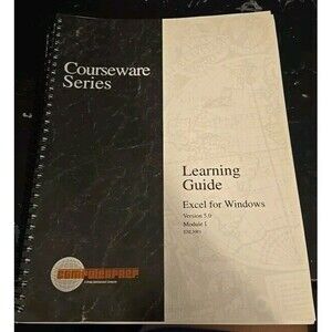 Learning Guide Excel For Windows Version 5.0